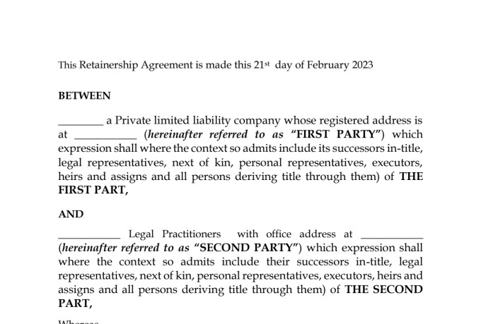 draft a partnership or co founder agreement for your business